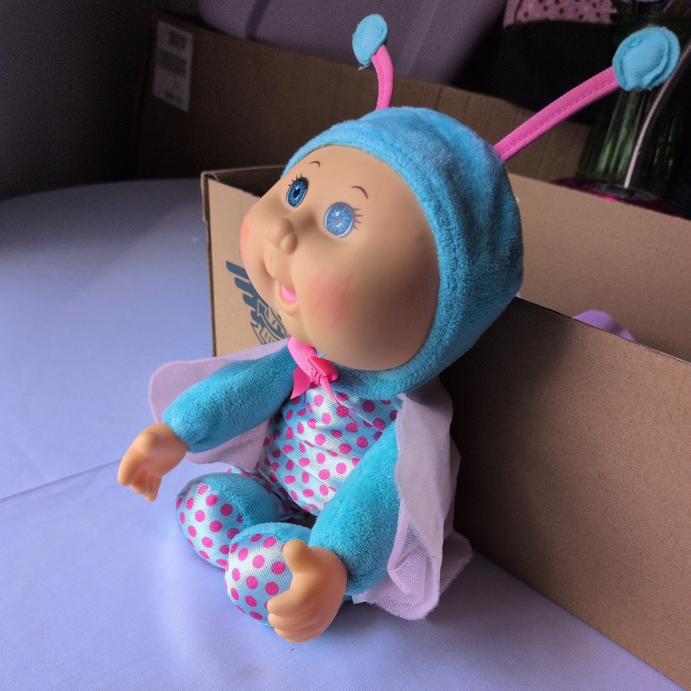 Cabbage Patch Kids Cuties Garden Party Collection #52 "Flutter Butterfly" - Picture 4 of 9